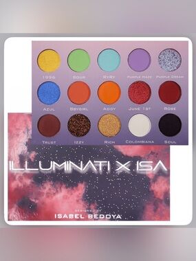 Illuminati x Isa Multi-Color Eyeshadow Palette by Isabel Bedoya